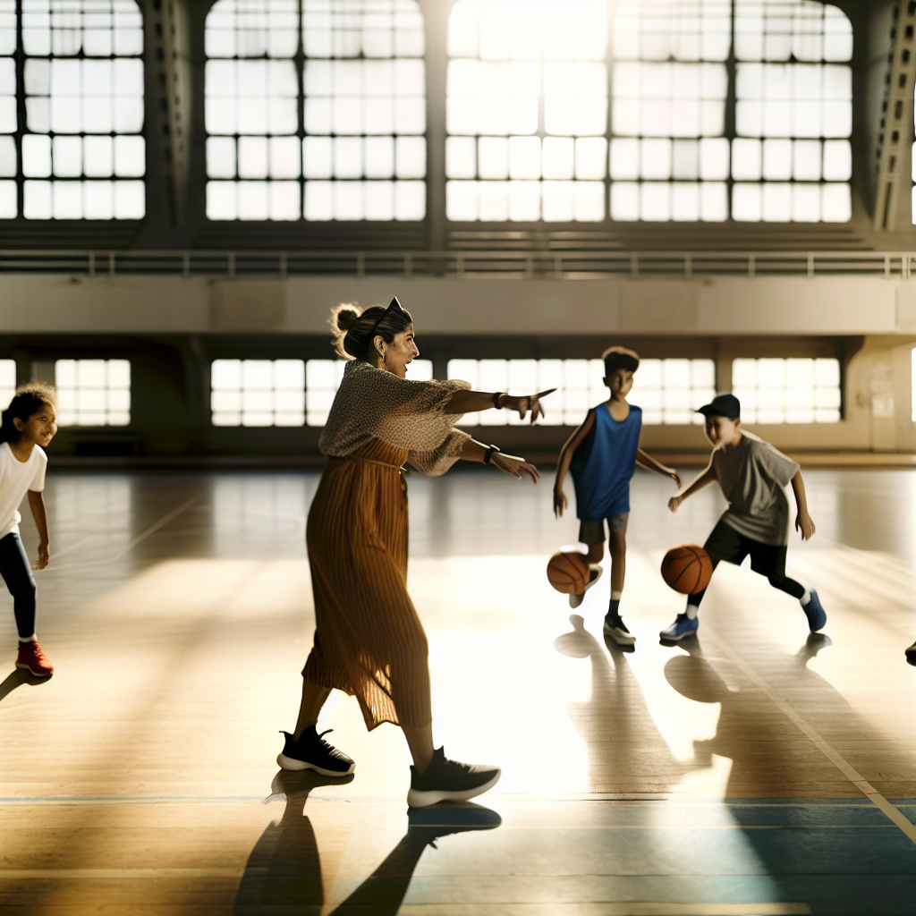 coaching youth basketball