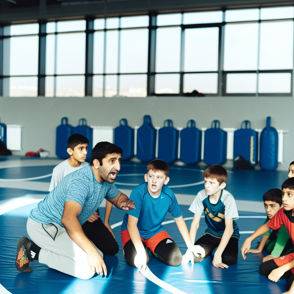 coaching youth wrestling challenges
