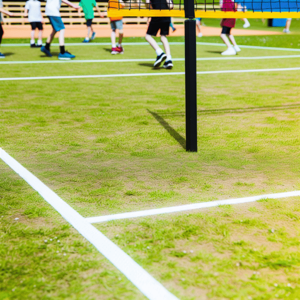 youth volleyball court dimensions