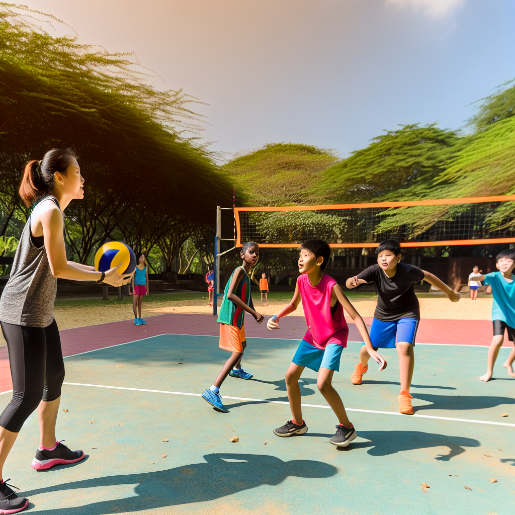 youth volleyball drills beginners